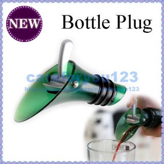 White Red Wine Bottle Plug Aerator Shutoff Silicone Seal Stopper Cap 