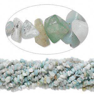 Huge Lot of 10 Strands ite Gemstone Chip Beads
