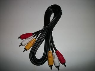   of 80 NEW6 FT RCA Composite Cable Cords. Hi Quality A/V (audio video