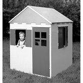 SIMPLE WOODEN PLAYHOUSE (COLLAPSIBLE)P​LAN TO BUILD FULL SIZE 