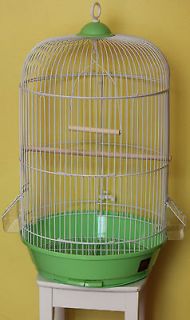 CAGE BIRDNEWReal wood For Parakeet, Canary, Parrot Round Cage 