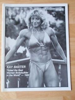 WOMENS PHYSIQUE PUBLICATION female bodybuilding muscle magazine/KAY 