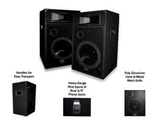 2000 watt speakers in Musical Instruments & Gear