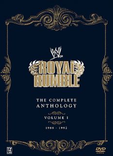 WWE   Royal Rumble Anthology Vol. 1 DVD, 2007, 5 Disc Set
