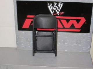 WWE BLACK CHAIR MATTEL WRESTLING FIGURE WEAPON ACCESSORY TLC WWF TNA 