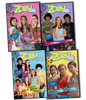   Zoey 101 4 Books Collection Pack Set Beach Party Girls Got Game New
