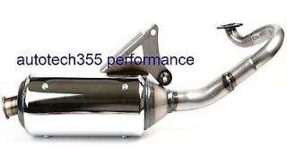   exhaust pipe chrome cover for Yamaha Zuma 100 YP100 BWS 100