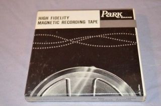 NOS New Vtg 70s PARK BRAND 600 Blank High Fidelity MAGNETIC RECORDING 