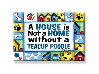 Teacup Poodle Magnet Tea Cup DOG ALL BREEDS & Mixes