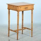 Small Danish Pine Antique Side Table