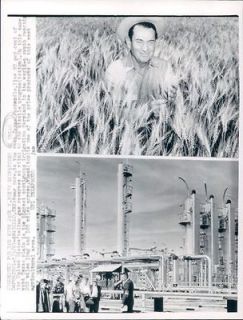 1961 Amarillo Texas Wheat Growing & Helium Gas Reserves in this Area 