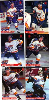 1995 96 Saskatoon Blades Randy Weinberger (goalie)