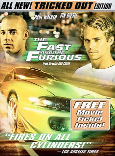 The Fast and the Furious (DVD, 2003, Tricked Out Edition; Full Frame 