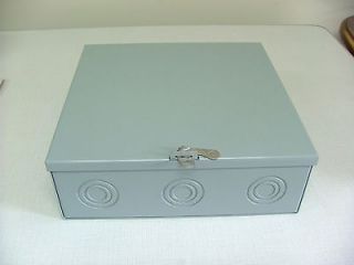 MILBANK, ELECTRIC JUNCTION BOX 12x12x4, UL Listed, 11 knock outs.