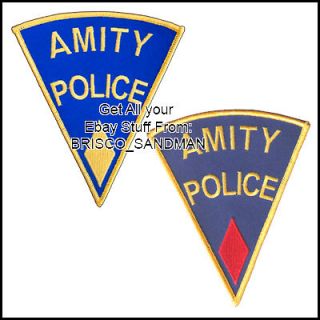   Refrigerator Magnet JAWS MOVIE Amity Police Patch Badge Chief Brody