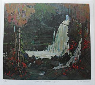 Group Of Seven Ltd Print   Woodland Waterfall, Algoma   TOM THOMSON
