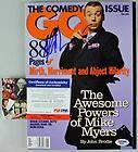 MIKE MYERS AUTHENTIC SIGNED AUTOGRAPHED 1999 GQ MAGAZINE PSA/DNA # 