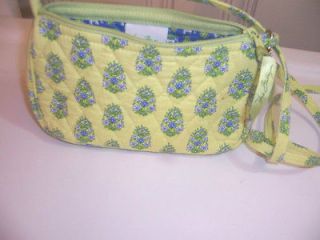   Bradley Citrus Green small young girls quilted Amy Purse Handbag EUC