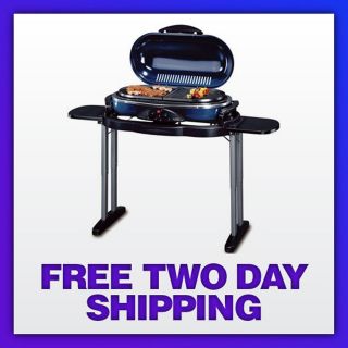   NEW Coleman 9941 768 Road Trip Collapsible Propane Grill LX (Blue