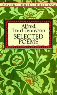 Selected Poems by Alfred Lord Tennyson 1992, Paperback, Reprint