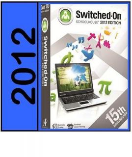 NEW~2012~SWITCHED ON SCHOOLHOUSE SOS 7TH SEVENTH GRADE 7 5 SUBJECT 