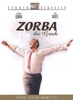 Zorba the Greek DVD, 2004, Studio Classics