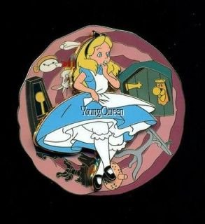 Disney Alice In Wonderland White Rabbit Door Knob Spinner Le 250 Pin