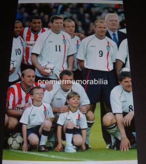   FC MATT LE TISSIER TESTIMONIAL & ALAN SHEARER CHRIS WADDLE PHOTO