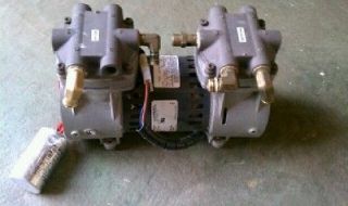 cfm 24 25Hg Vacuum Veneer Double Piston Compressor air pump 
