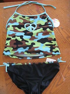 NWT Size 16 Sports Academy Bathing Suit   Camouflage   Super fun