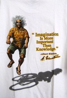 Al Cruising,Alber​t Einstein by Rick Rietveld,XL,Wh​ite,T Shirt
