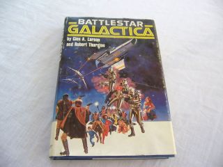 1978 BattleStar Galactica book hard cover dust jacket 215 pages