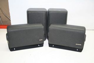 Aiwa Model 2X SX AV60 and 2X SX R60 Front and Rear Speakers