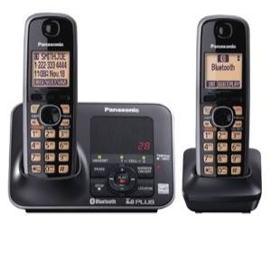 Panasonic KX TG7622B 1.9 GHz Duo Single Line Cordless Phone