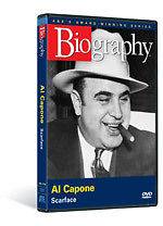 THE REAL BIOGRAPHY OF AL CAPONE A.K.A SCARFACE NEW DVD