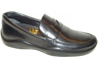 Prada Boys Black Slip On Shoes EU 34.5 36.5 RRP £170