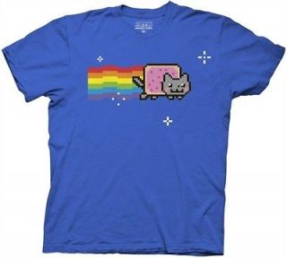 Nyan Cat Original Nyan Cat Novelty Funny Adult Small T Shirt