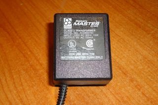 AC Adapter   Power Supply   9 Volt AC 700mA   #752   Battery Master 
