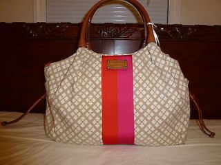 NWT Authentic Kate Spade Classic Stevie Stucco Baby Diaper Bag 