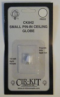   In Ceiling Globe   Cir Kit Concepts   Dollhouse Lighting Fixtures  NEW