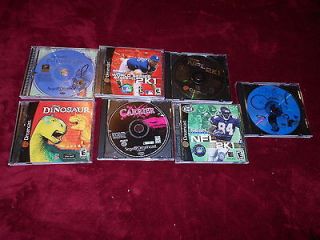   sega dreamcast video games Dinosaur/NFL 2k1/NBA 2K/Carrier pre owned