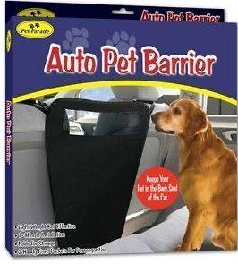 Pet Barrier Blocks Dogs Access To Auto Car Front Seats & Keep Dogs In 