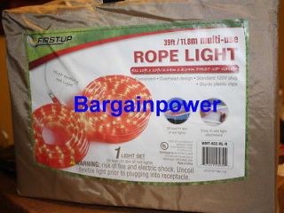 NEW MULTI USE RED ROPE LIGHTS 39 Ft 10 X 10 GAZEBO CARRY CASE