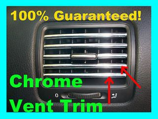 FORD Trucks Chrome AC Vent Trim Dash Dress up Molding Interior Trim 