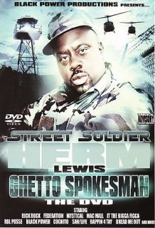 Street Soldier Herm Lewis   Ghetto Spokesman DVD, 2005