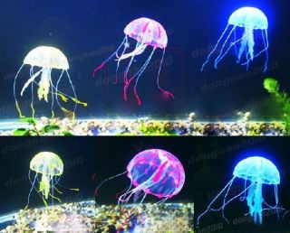   Effect Vivid Jellyfish for Aquarium Fish Tank Garden Pool High Quali