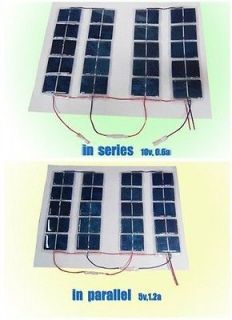 6w flexible solar panel for multiple mobile phone charger