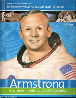 NEIL ARMSTRONG astronaut Argentina MAGAZINE BIOGRAPHY