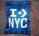   SNEAKER BACKPACK book bag NYC punk emo school back pack NEW YORK CITY