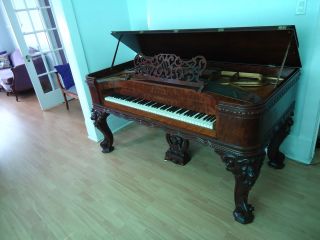 square grand piano in Musical Instruments & Gear